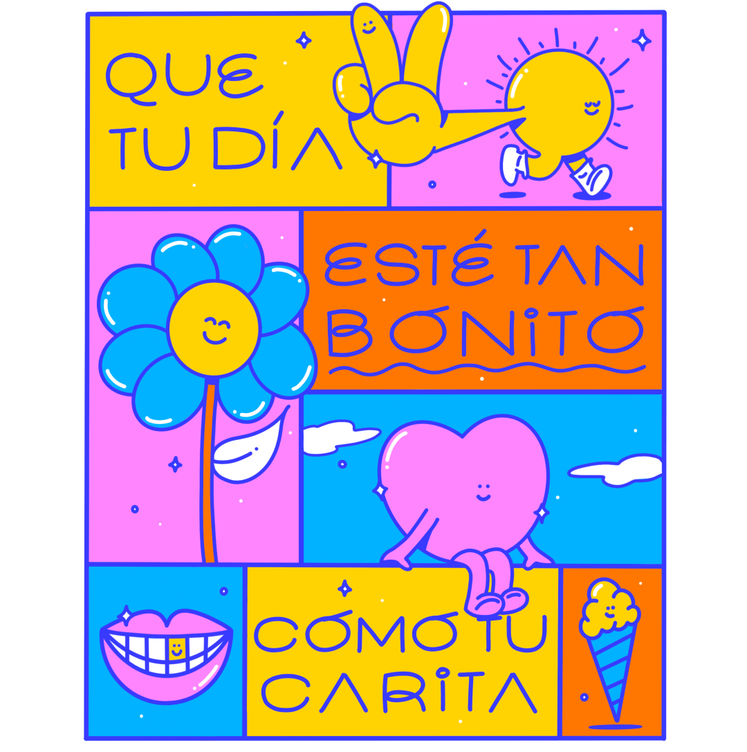 Print. Que tu día este tan bonito como tu carita