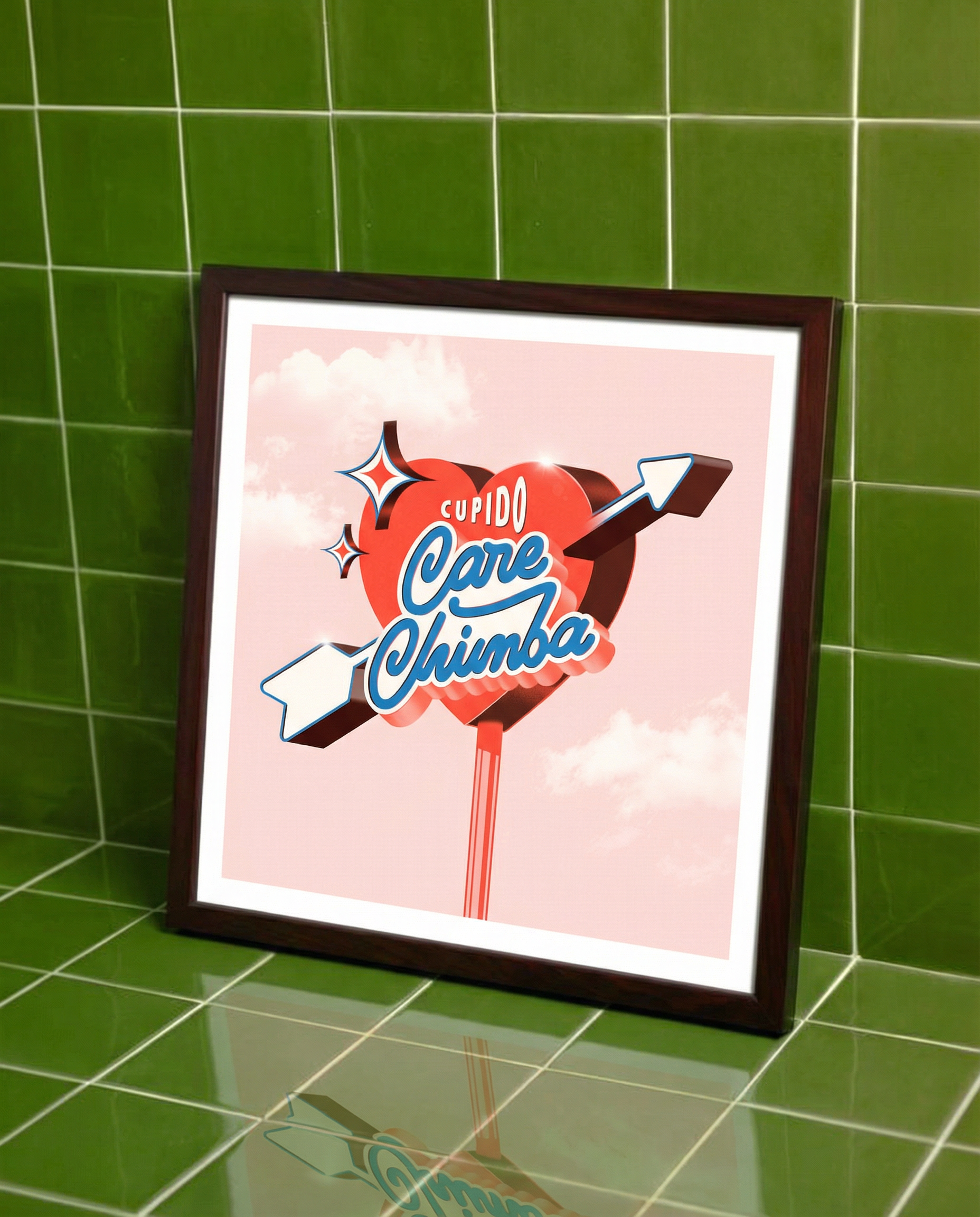 Print. Cupido care chimba