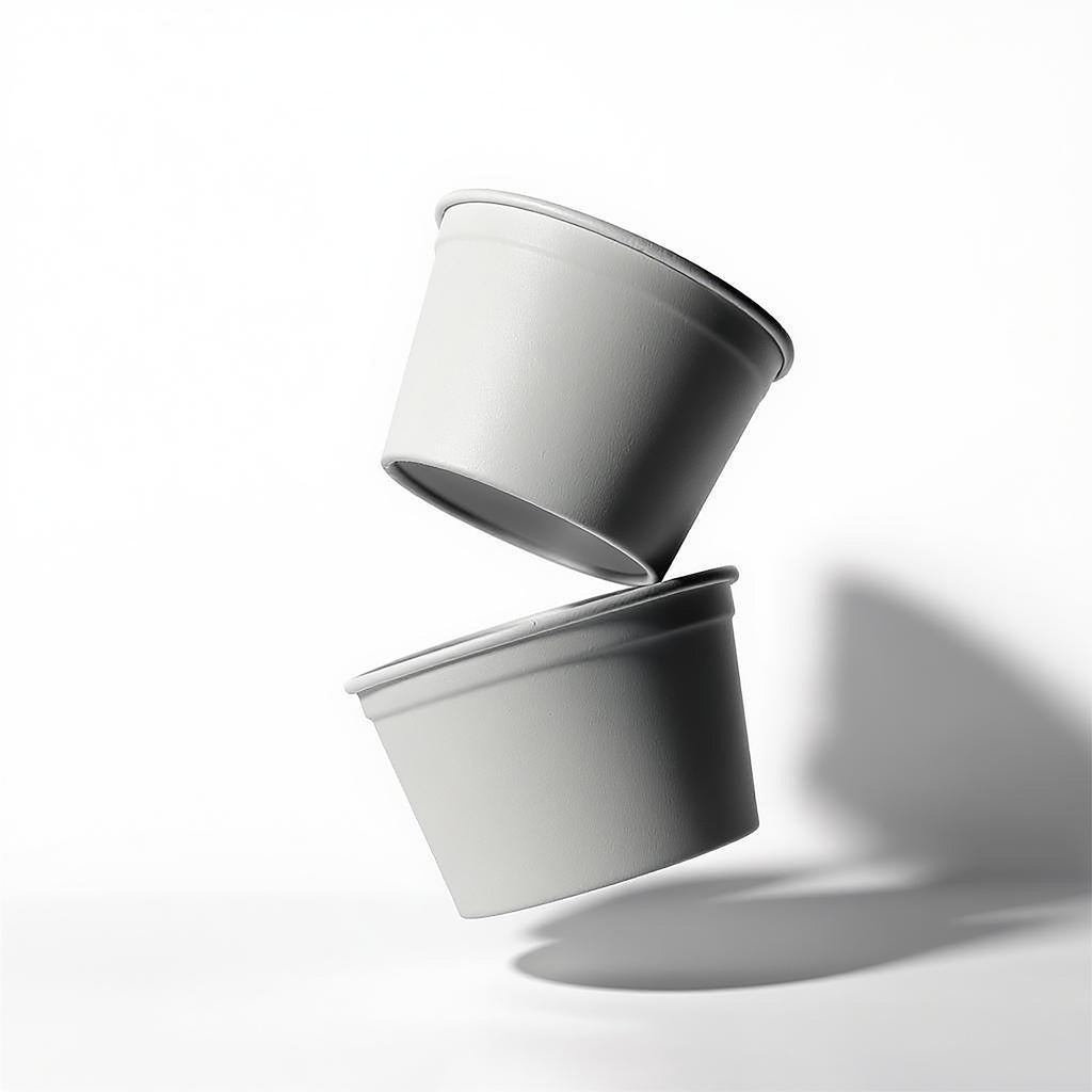 Mockups envase de helado tienda